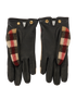 Burberry Check Gloves, back view